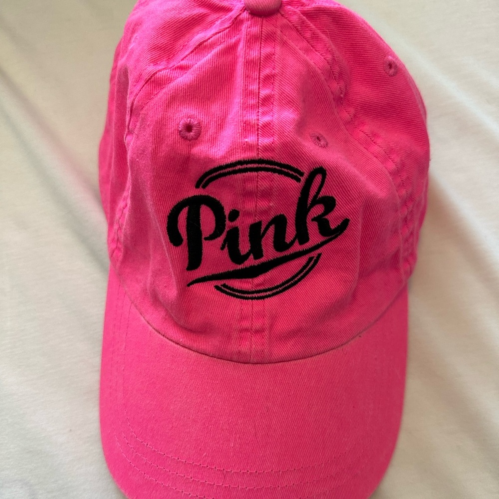 Pink Logo Cap